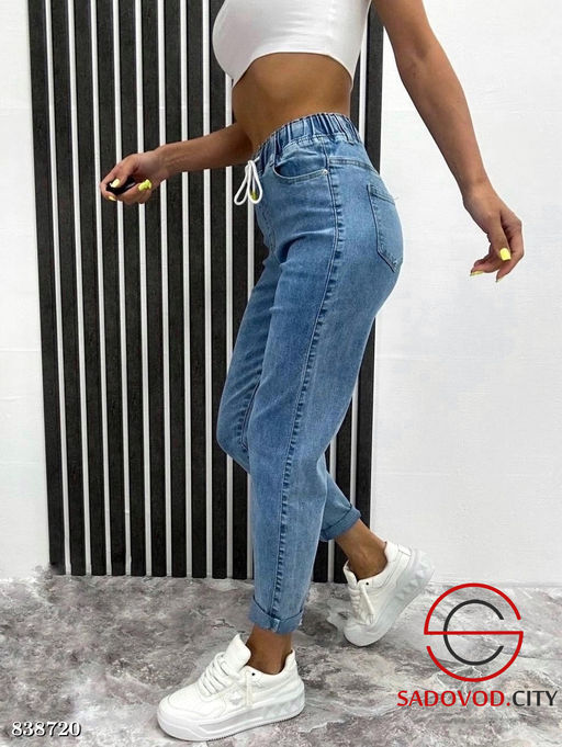 Джинсы с высокой посадкой - Bruno фото 3