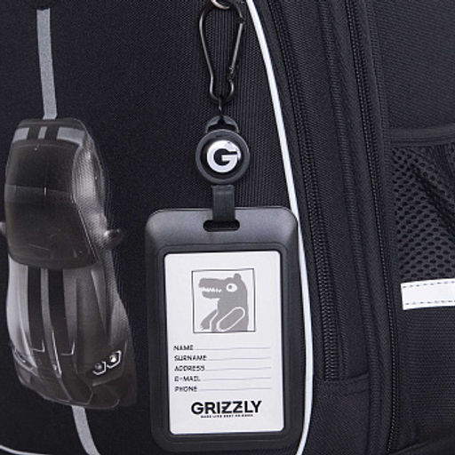 RAz-687-1 Рюкзак школьный с картхолдером на держателе - Grizzly фото 13