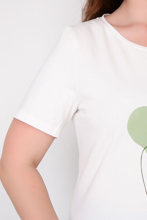 футболка блуза 95% хлопок, 5% эластан - Prima linea фото 5