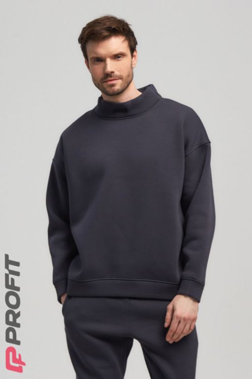 Костюм утепленный, свитшот с джоггерами, цвет антрацит ksm.032.004