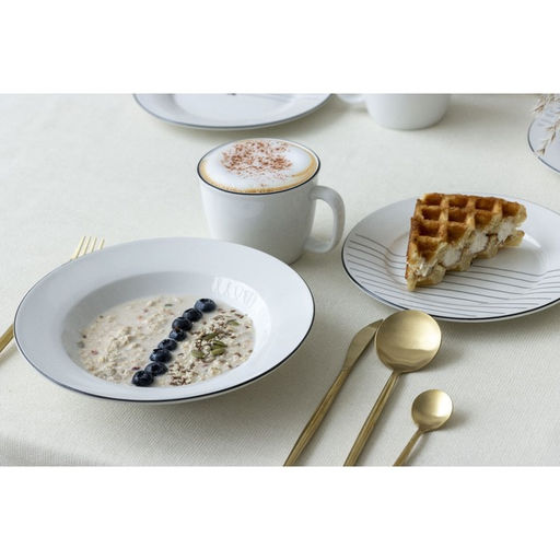 Тарелка плоская керамическая С любовью, d=20 см, ручная работа