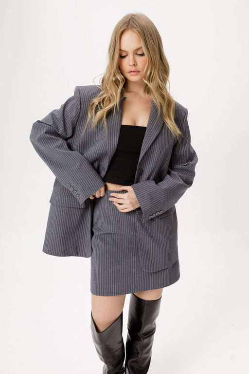 Жакет Pirs 6411 серый  фото 6