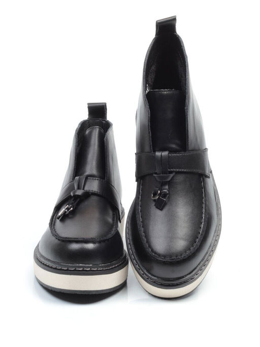 01-5172-1 Ботинки демисезонные (натуральная кожа, байка) - Фабричный китай фото 14