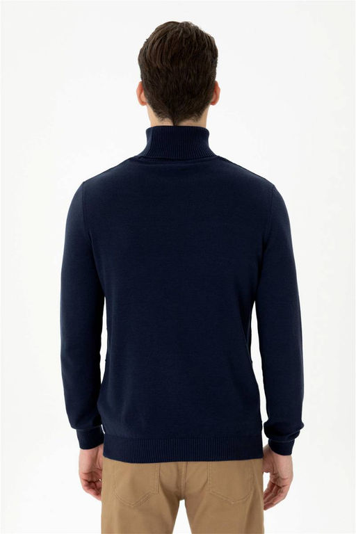 U. S. Polo Assn Мужской темно-синий свитер - U.s. polo assn фото 12