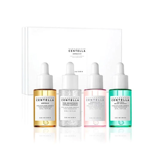 SKIN1004 Madagascar Centella Ampoule Kit, 30ml*4ea - Набор мини сывороток для лица, 30мл*4шт