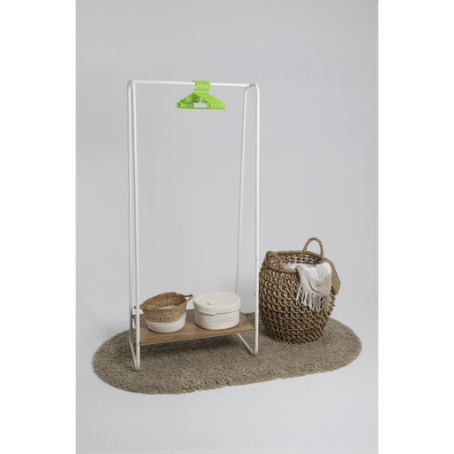 Плечики - вешалки для одежды Доляна, 26,514 см, 10 шт, детские, цвет зелёный  фото 6