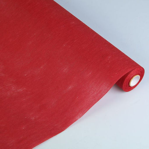 Фетр для декора и флористики, однотонный, бургундский, красный, рулон 1шт., 50 см x 15 м - UPAK LAND фото 2
