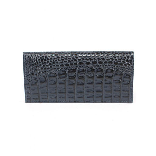 Портмоне мужское Croco-ПР-965 натуральная кожа 3 отд, 10 карм, синий кайман (88) 265291  фото 2