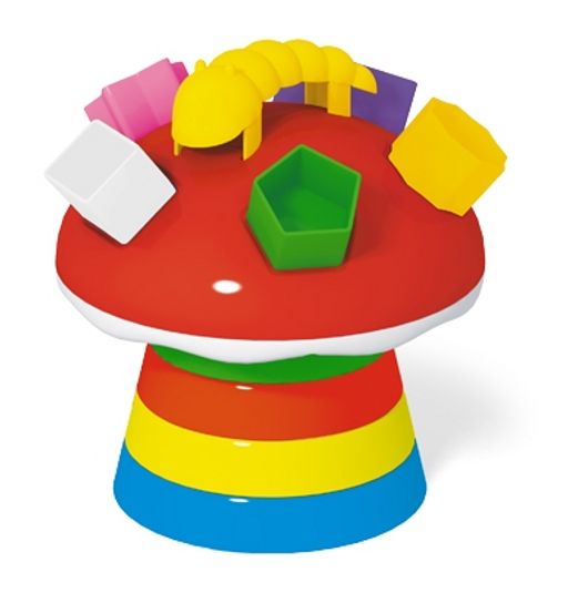 Пирамидка логическая "Гриб" (01336, "Stellar")