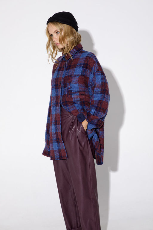 Рубашка Pirs 5052 марсала  фото 7