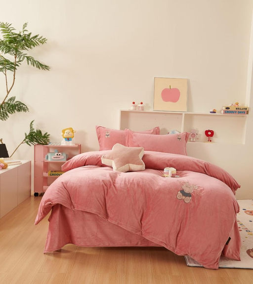 Велюровый КПБ Candies Детский Milk Velvet VCANMV04 1.5 спальный