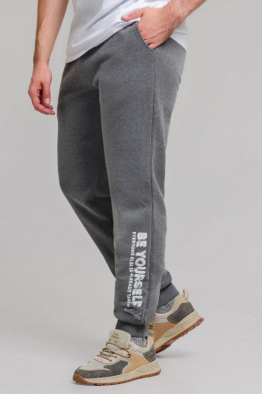 Арт. 6574 Брюки мужские 46-54 (5 шт) Цвет:серый меланж - Идеал фото 11