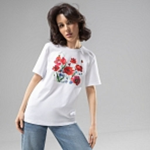 Футболка прямого кроя Великолепна уже утром - Charutti фото 32