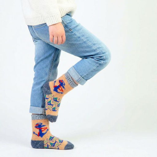 Аксессуар Носки вязаные дет арт.7418-дет ЮНГА