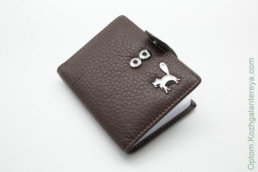 Женская кожаная визитница Sergio Valentini СВ 8030-010  фото 3