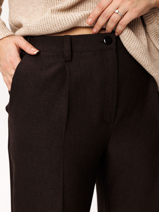 Брюки Liona Style 965 горький шоколад