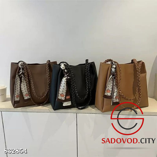 Сумка тоут с декоративной лентой - Bruno фото 4