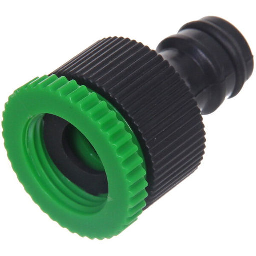 Шланг растягивающийся "Чудо" до 15м в наборе с пистолетом и коннекторами, цвет зеленый