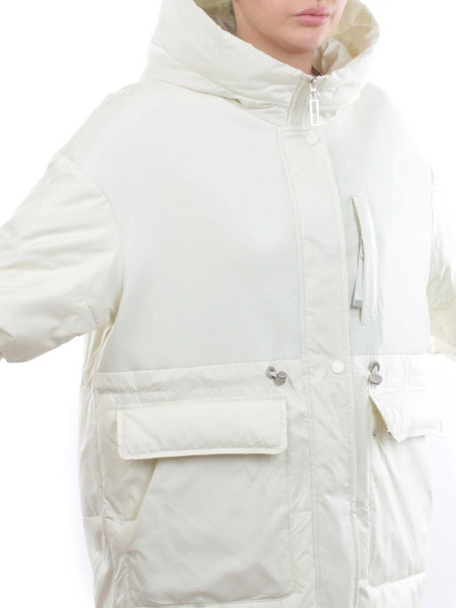 M24-211 MILK Куртка демисезонная женская (100 гр. синтепон) - Fashion фото 3