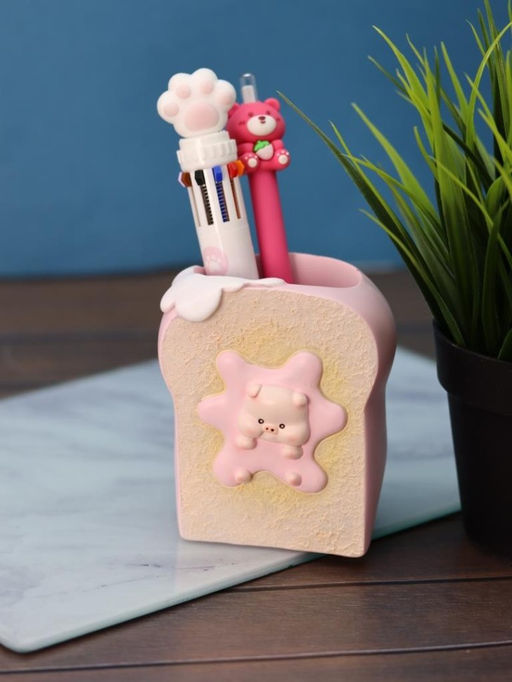 Подставка для канцелярских принадлежностей "Milk tea", pig, 10 см