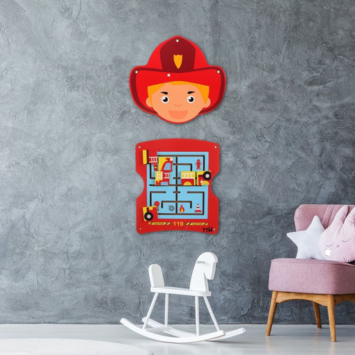 Бизиборд из составных частей Профессии на стену 3 шт., 58?107 см - Simaland фото 3