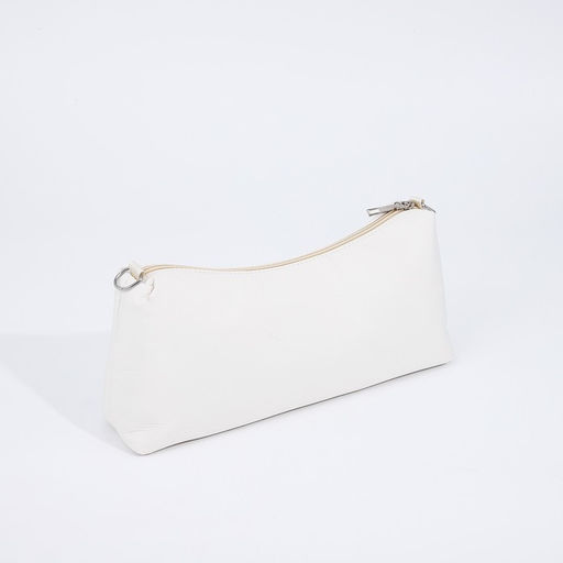 Сумка женская кросс-боди на молнии, 31×7×13 см, белая