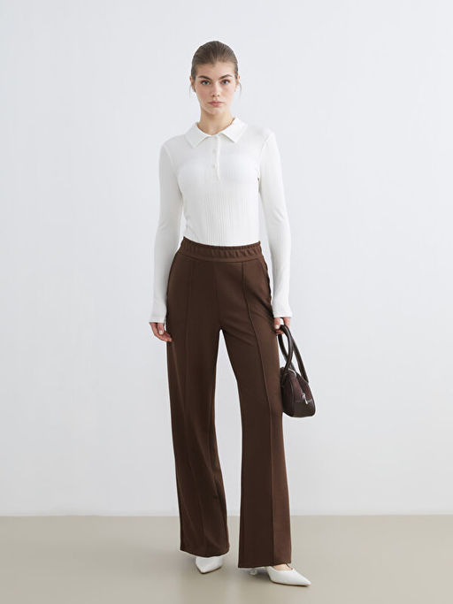 Beli Lastikli Geni? Pa?a Kad?n Pantolon