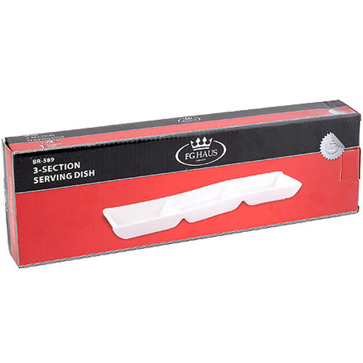 31458 Менажница 3 секции, 31х9х3,5 смLR (х18) - Mayer&boch фото 2