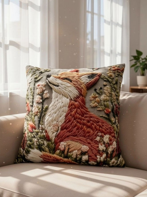 Наволочка декоративная Лиса