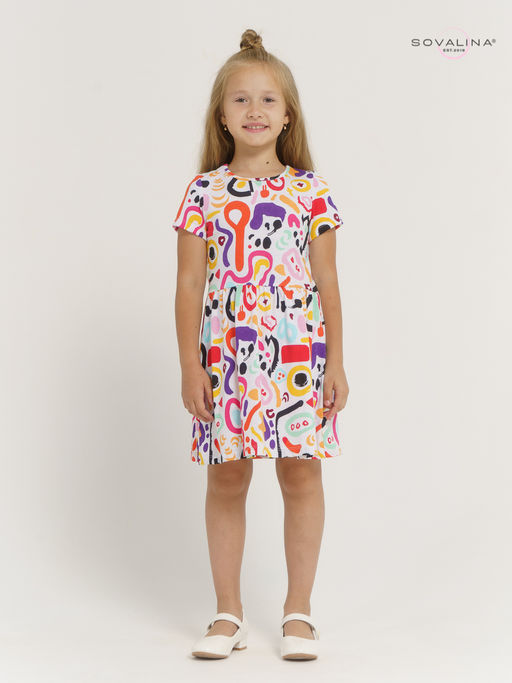 Платье Лето краски - Sovalina фото 3