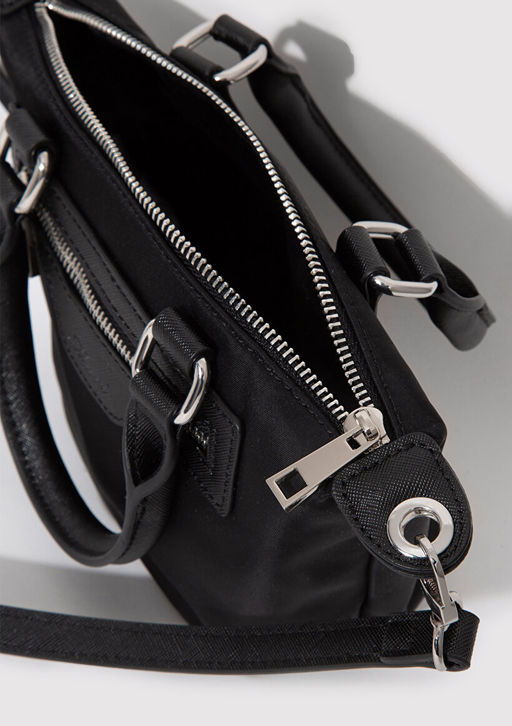 Siyah Capraz Canta - Mavi фото 6