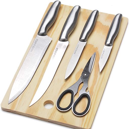 26995 Набор ножей (6пр) /разд/доска МВ (х12) - Mayer&boch фото 2