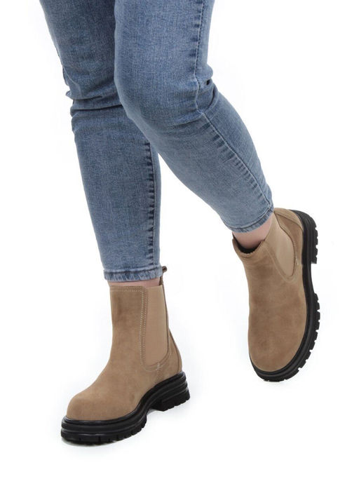 01-155-1ZR BROWN Ботинки Челси демисезонные женские - No name фото 5