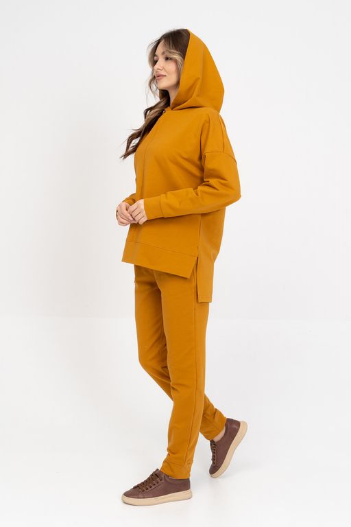 Брюки женские 409L3-32 горчица - Solo mio фото 3