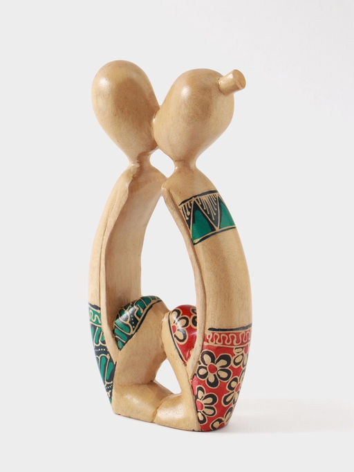 Фигурка Вместе, 20 см, дерево