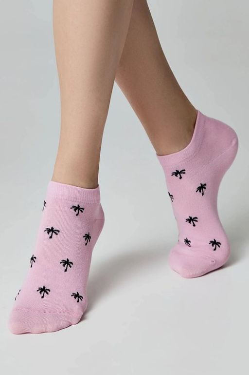 Носки жен. ACTIVE 23С-111СП (короткие, хлопок) (72/6) - 589 светло-розовый