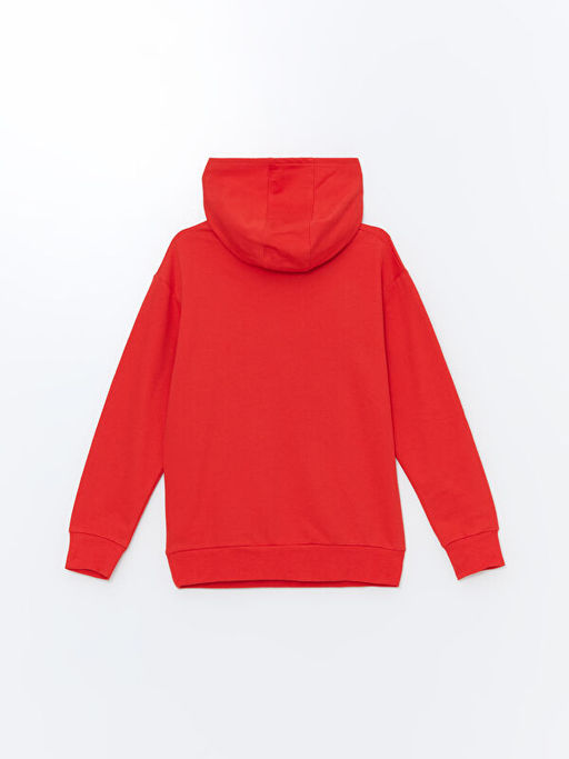 Kap??onlu Spiderman Bask?l? Uzun Kollu Erkek ?ocuk Sweatshirt - Waikiki фото 2