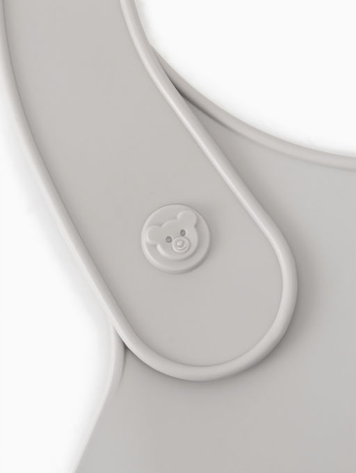 Нагрудник детский, серый