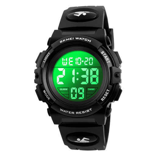 Детские наручные часы электронные Skmei 1266black