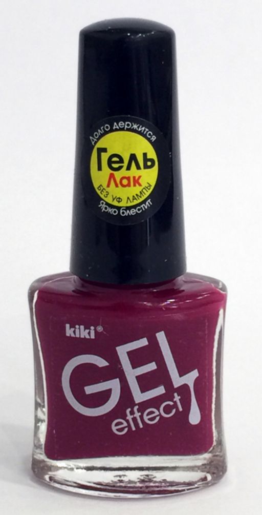 KIKI Лак для ногтей гель-эффект 013 декаданс, 6 мл  фото 2