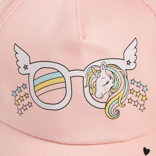 Бейсболка детская Я верю в Единорогов, цвет розовый, размер 52-55