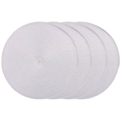 НАБОР ПОДСТАНОВОЧНЫХ САЛФЕТОК NATIVE GREY ИЗ 4 ШТ., ДИАМЕТР=38 СМ - Lefard фото 2