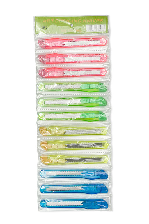 Нож с выдвижным лезвием 12,5 см (12 шт) SF-7837, №6