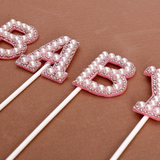 Топпер Малышка, в наборе 4 штуки, цвет розовый - Страна карнавалия фото 4