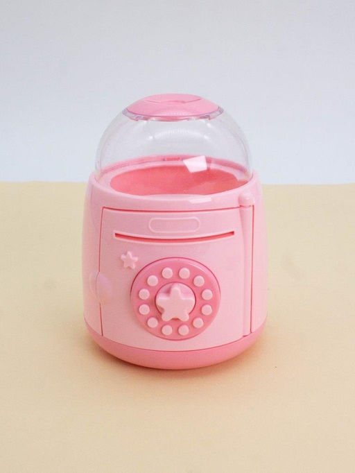 Копилка-сейф "Star bank", pink (13x11 см)