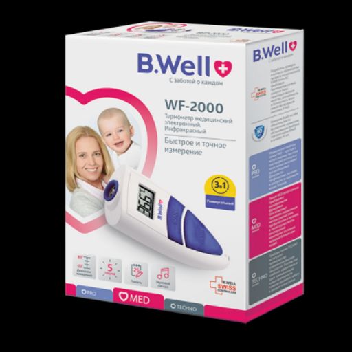 B.Well Термометр инфракр. WF-2000  фото 2