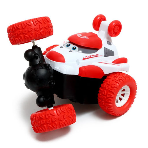 Машинка Перевёртыш, радиоуправляемая, работает от аккумулятора, цвет красный - Автоград фото 5