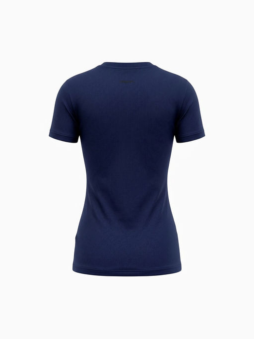 Футболка со вставками женская Resport, бифлекс, размер XL (50), синяя