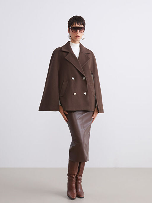 Kruvaze Yaka Kad?n Ka?e Pan?o