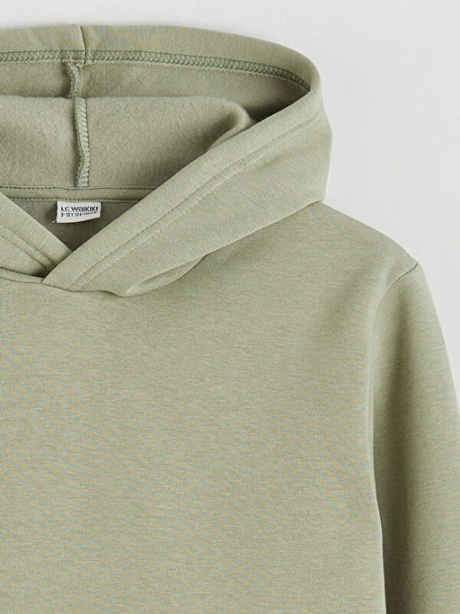 Kap??onlu Erkek ?ocuk Kal?n Sweatshirt